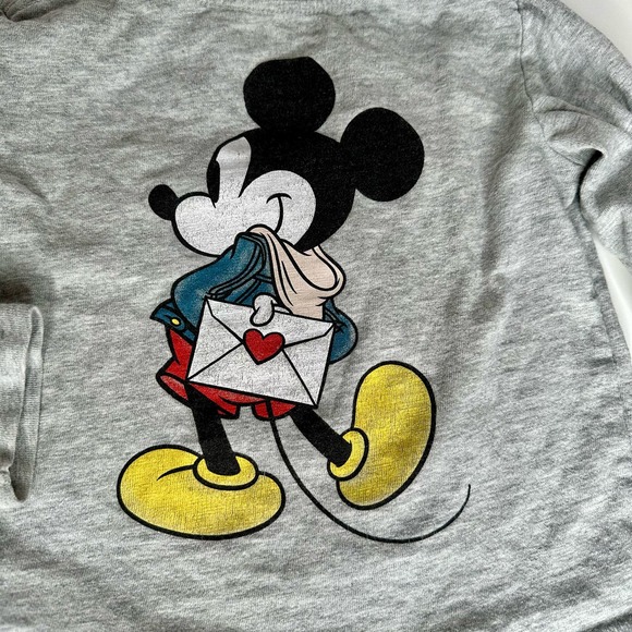 GAP x Disney | Mickey Mouse Valentine Long Sleeve Shirt Size 18 to 24 months - Picture 5 of 5